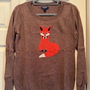 Old Navy Lightweight Brown Fox Sweater